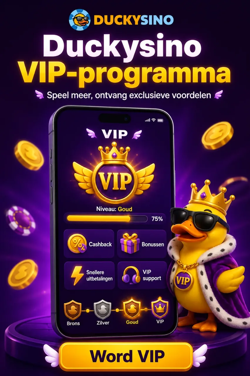 Duckysino Casino VIP-programma — Exclusieve Beloningen voor Trouwe Spelers